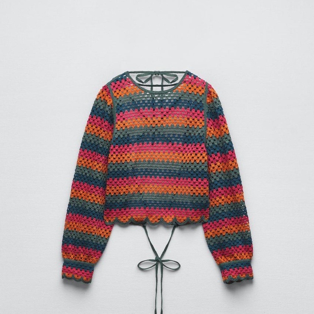 Zara open back knit